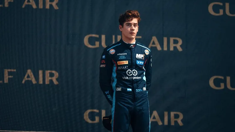 Quarto colocado na F3 em 2023, argentino foi promovido na MP Motorsport para estrear na F2