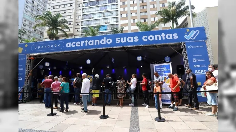 Operação Acertando Suas Contas, em Campinas, pode oferecer até 95% de desconto