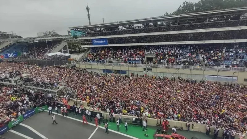 Veja o que é permitido levar para Interlagos no GP de São Paulo de F1