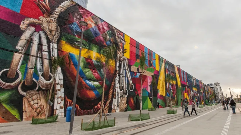 Pintura de grafite é considerada patrimônio cultural do Rio