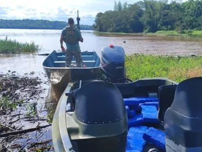 Polícia Federal prende homem com 200kg de maconha no Lago de Itaipu