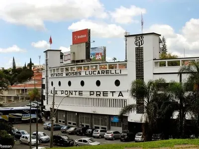 Ponte Preta em 1990, a última vez que a equipe disputou a terceira divisão