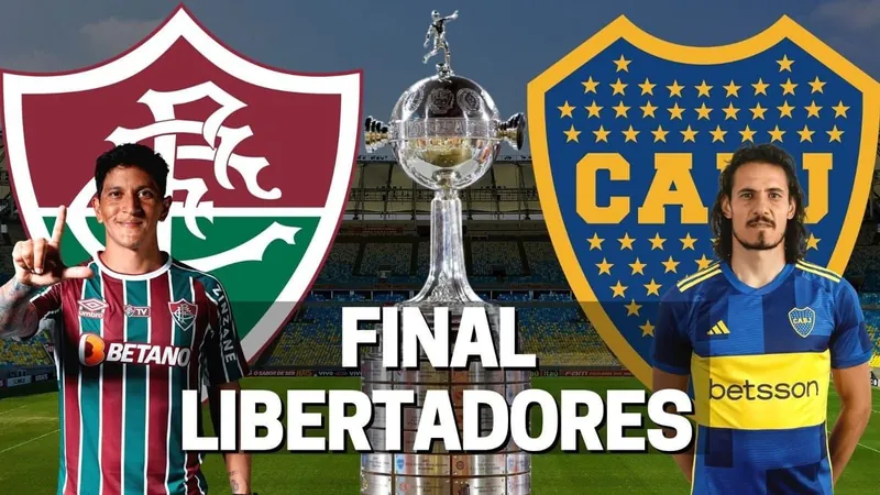 Final da Libertadores: Fluminense x Boca Juniors