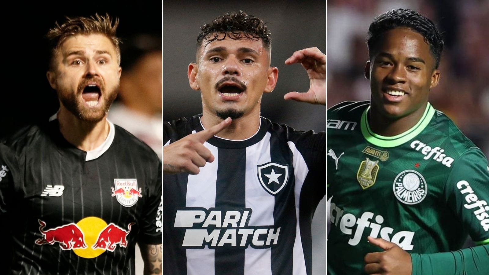 Botafogo, Grêmio e Bragantino tiveram as suas chances, mas agora o