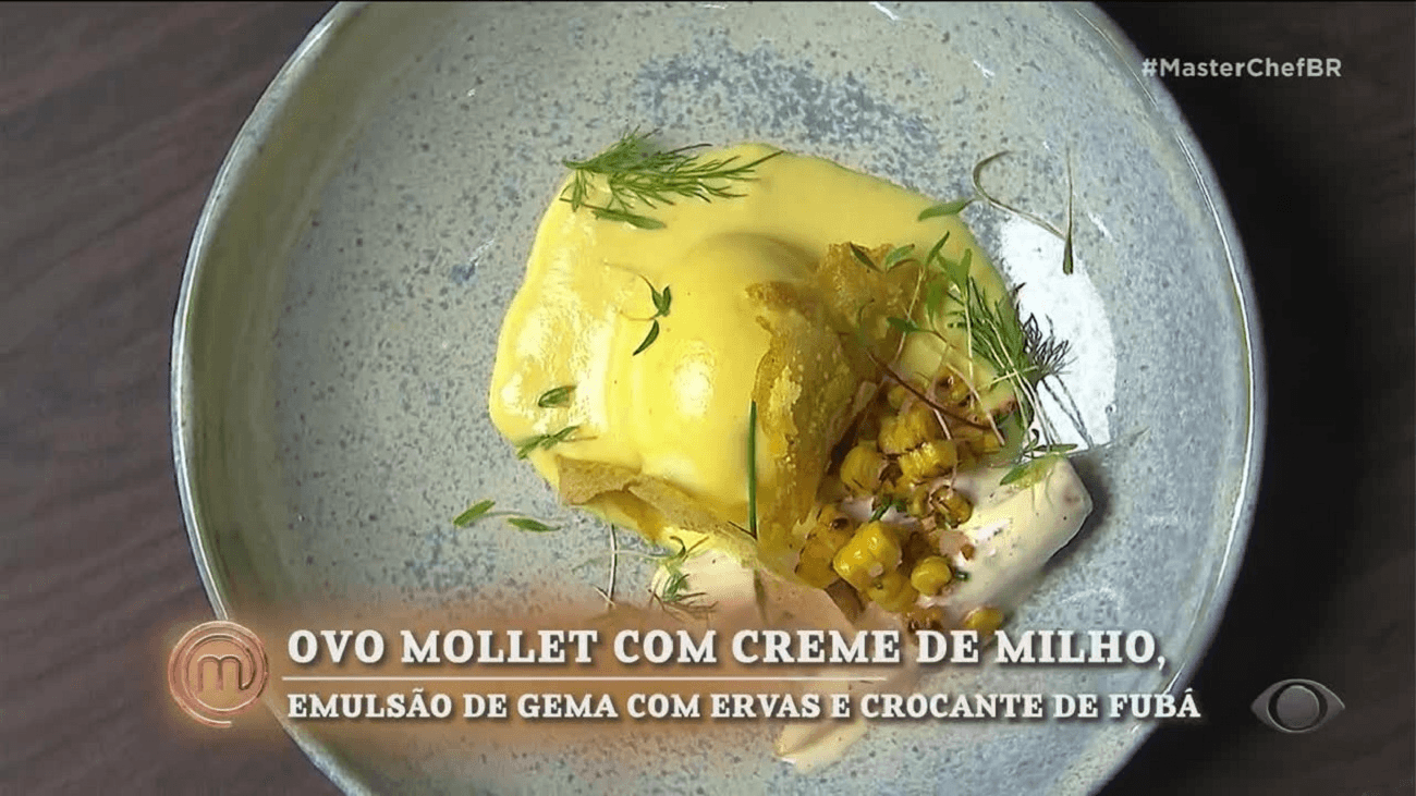 Ovo mollet com creme de milho | Band Receitas