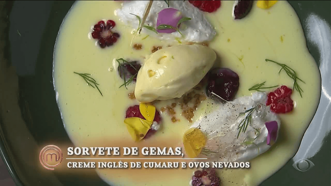 Sorvete de gema | Band Receitas