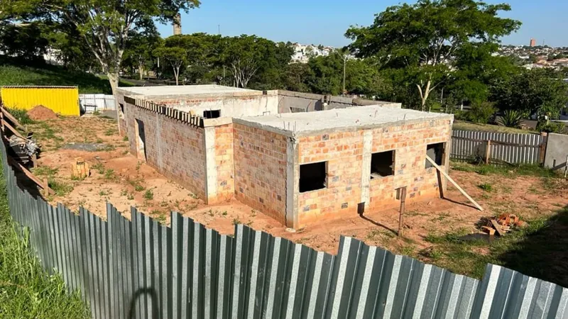 A obra está prevista para fevereiro 