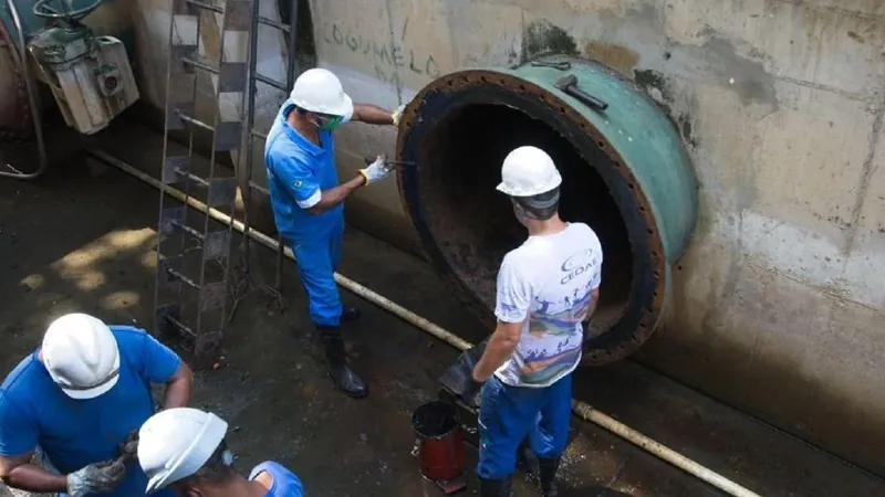 Manutenção preventiva do Sistema Guandu vai afetar fornecimento de água