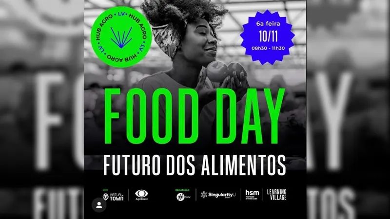 Learning Village promove o  Food Day nesta sexta-feira (10)