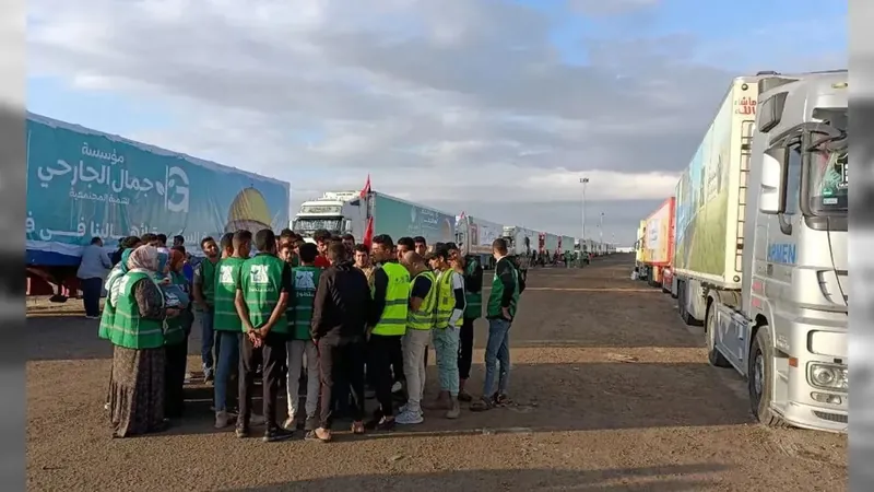 Somente ambulâncias conseguiram deixar Gaza antes do fechamento da fronteira