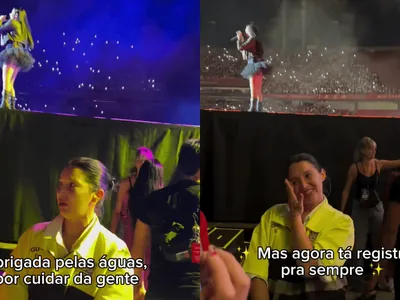 Segurança vista chorando em show ganha ingresso para ver o RBD: "Sem palavras"