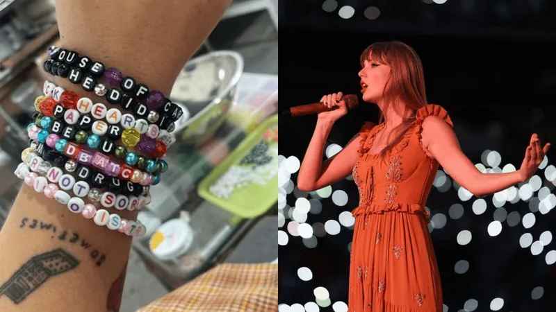 'Pulseira da Amizade': entenda tradição criada por fãs nos shows da Taylor Swift