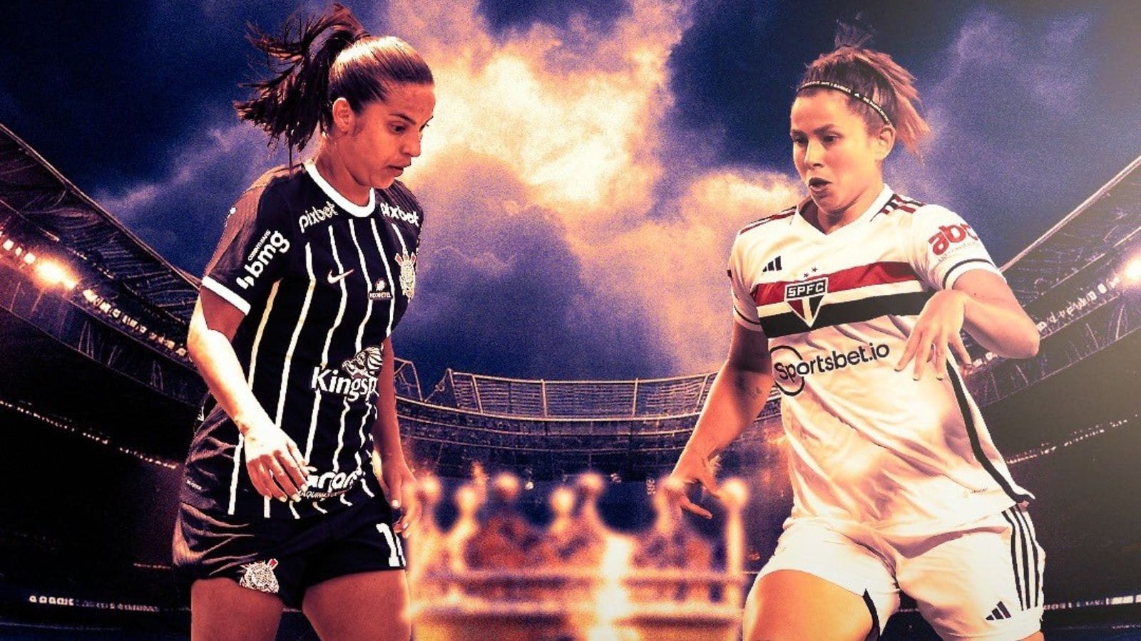 São Paulo elimina Santos e vai à final do Paulista Feminino com Corinthians  > No Ataque