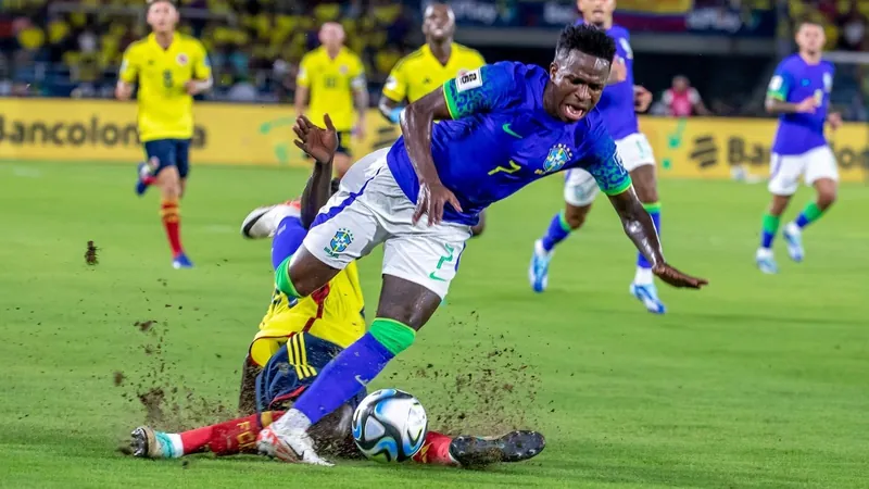 Vini Jr tem lesão confirmada pelo Real e deve ficar 2 meses e meio jogar