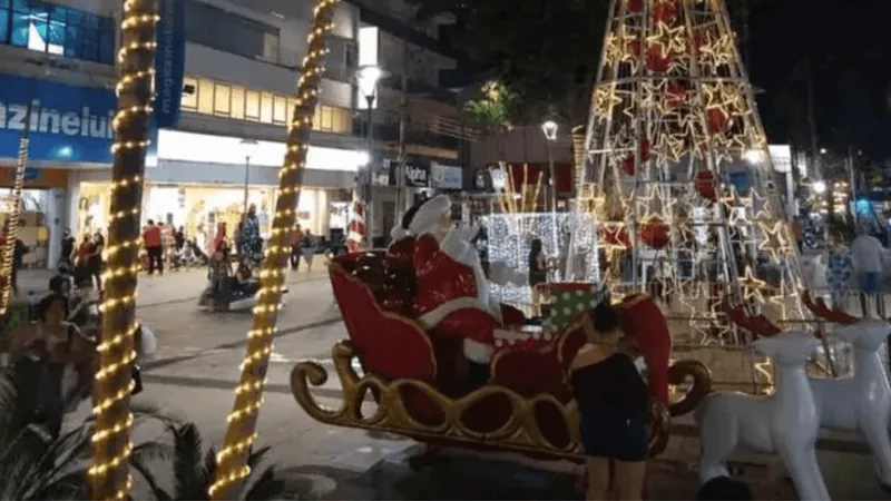 Decoração de Natal em Taubaté terá custo de R$ 495 mil, define Prefeitura