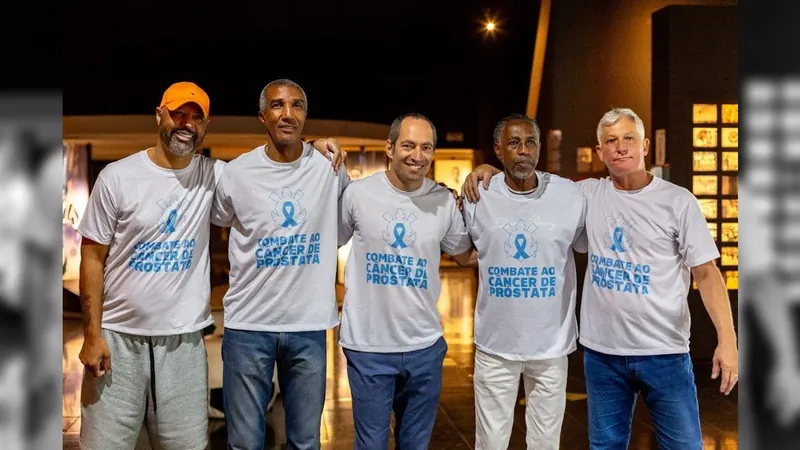 Campanha de conscientização sobre o câncer de próstata
