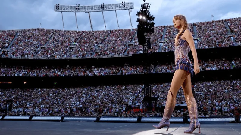 Fã joga sal grosso em estádio que receberá Taylor Swift em SP: "Afastar o mal"