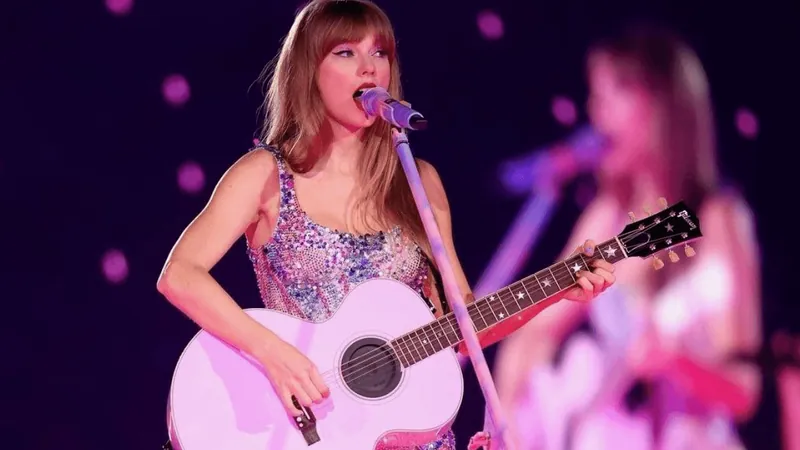 Fã de Taylor Swift não sabia que estava grávida, mas entra em trabalho no show