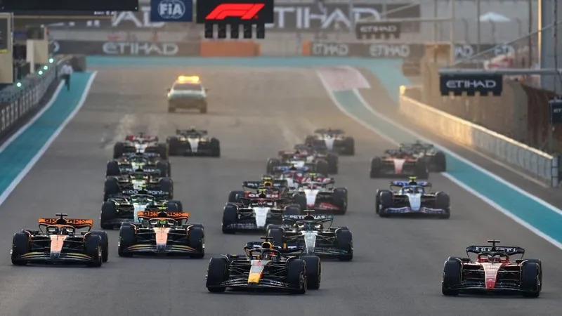 F1 estuda realizar corrida Sprint em Abu Dhabi só com pilotos novatos