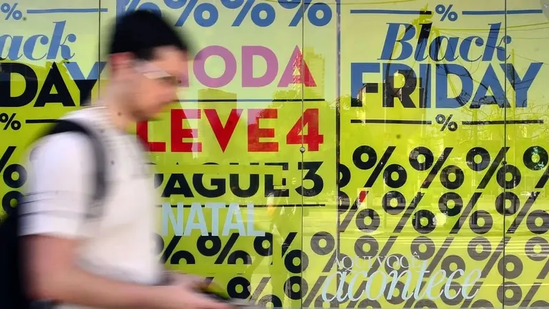 Maioria dos consumidores pretende gastar de R$ 201 a R$ 500 nesta Black Friday