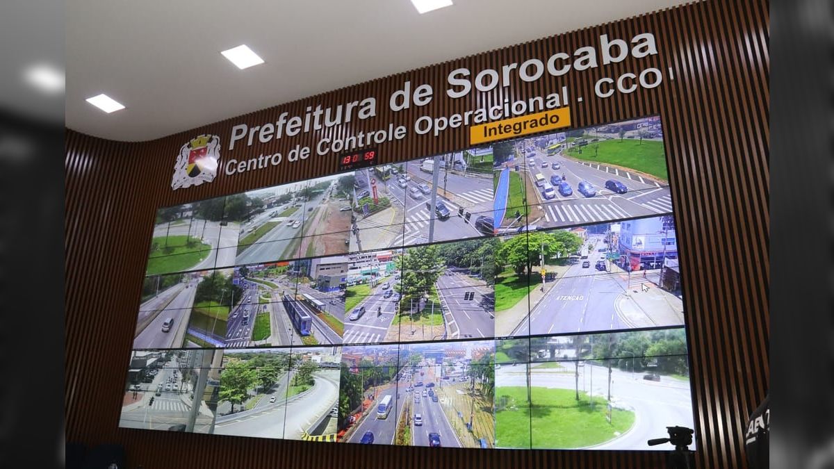 Centro De Controle Operacional Integrado Inaugurado Em Sorocaba