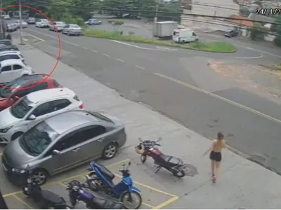 Câmera flagra homem sendo executado em frente a academia de Campinas 