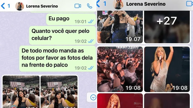 Fã de Taylor Swift tem celular roubado, mas ladrão devolve as fotos do show