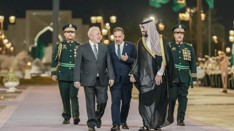 Lula se reúne com empresários na Arábia Saudita nesta quarta (29)