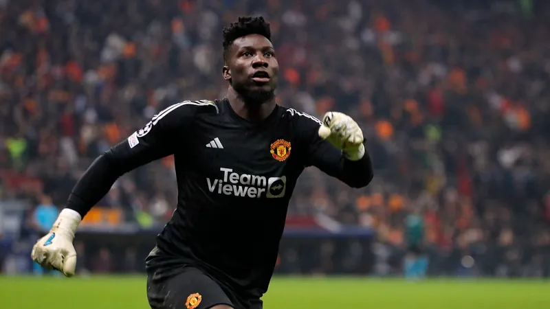 De melhor a mais vazado goleiro da Champions: Onana falha e vive drama no United