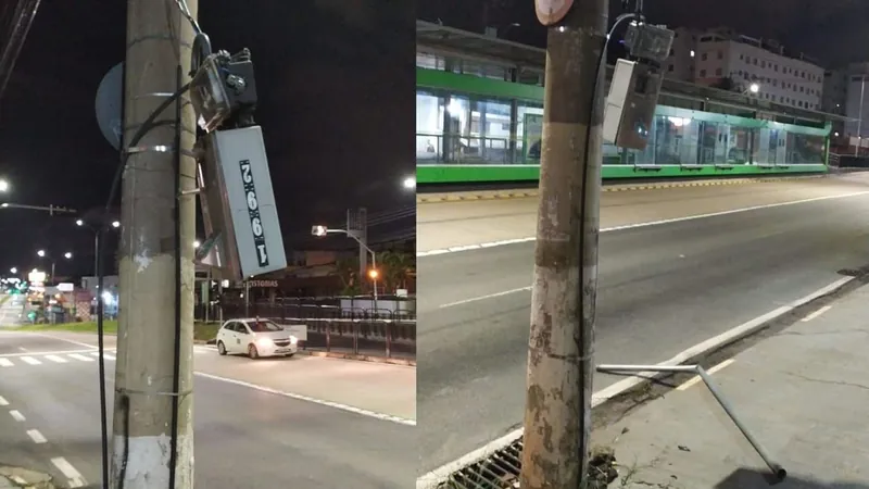 Furto de fiação em Campinas impacta operação da Estação BRT Pq. Industrial