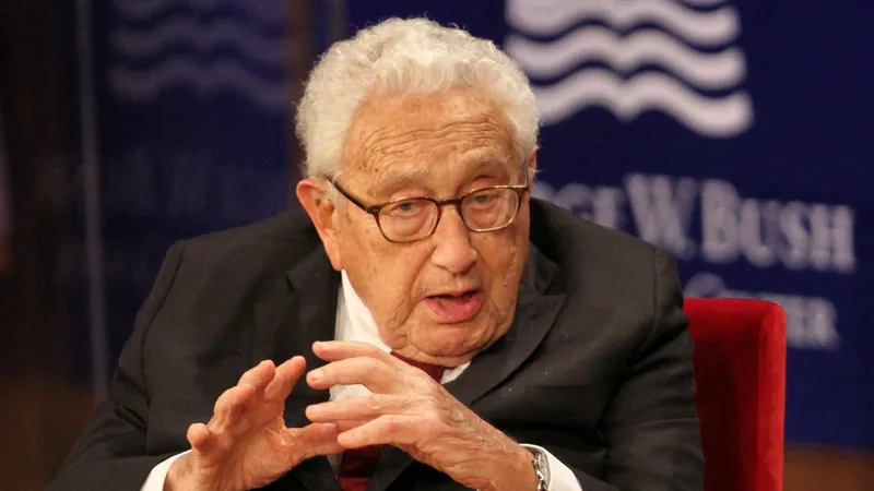 Um dia com Henry Kissinger