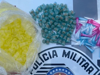 Polícia Militar apreende grandes quantias de drogas em Guaratinguetá