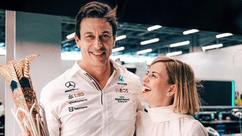 Mercedes se pronuncia após Toto e Susie Wolff serem investigados pela FIA