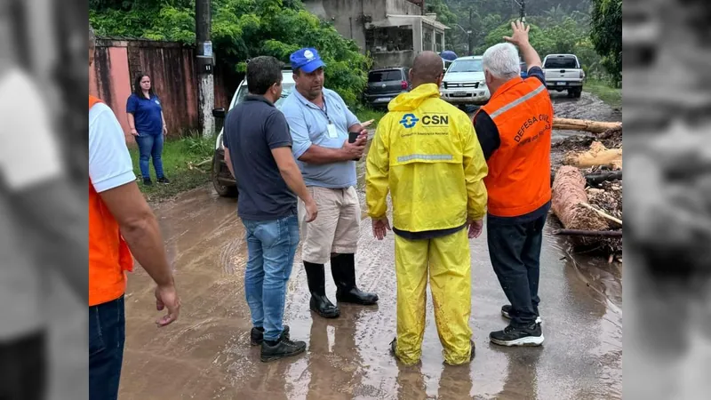 Casal de idosos morre em Angra dos Reis durante fortes chuvas