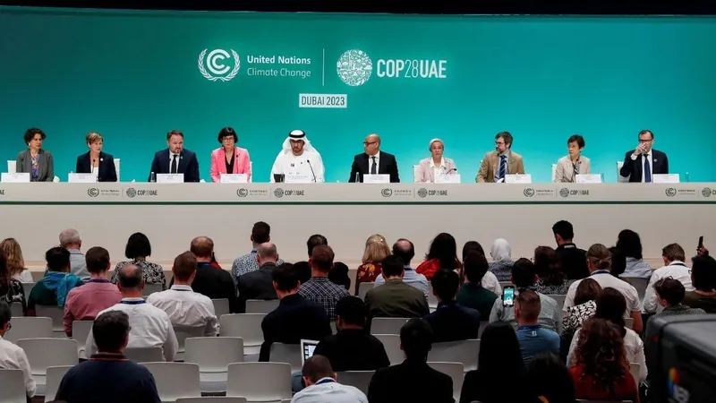 A COP 28, em Dubai, nos Emirados Árabes