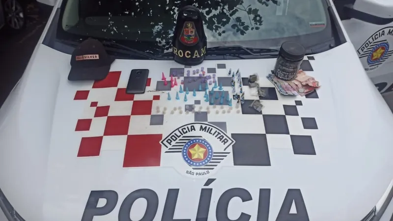 Homem é preso por tráfico de drogas durante operação em Aparecida