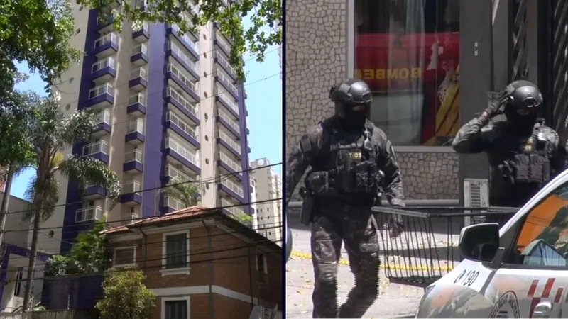 Homem morre baleado após manter esposa e filho reféns em São Paulo