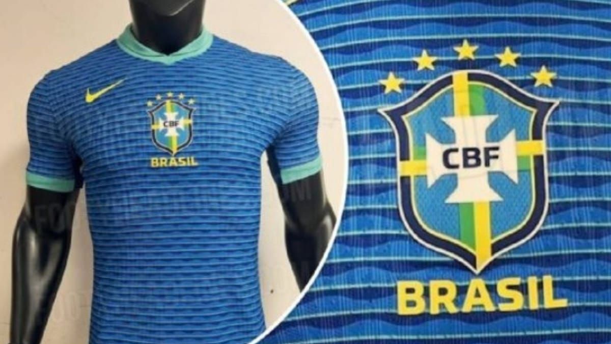 Site divulga suposta imagem da camisa n°2 do Brasil CBF na cor