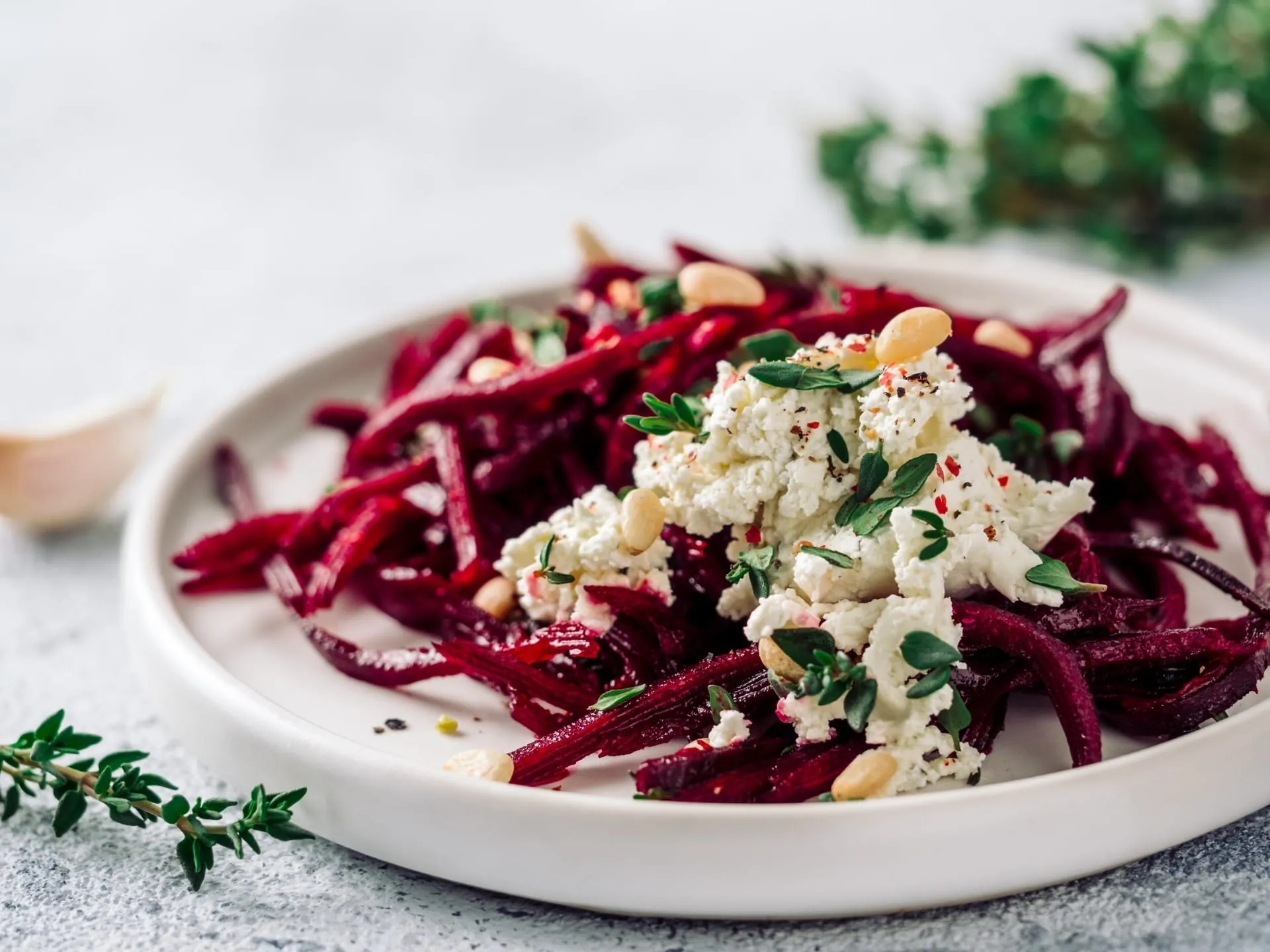 Sem Avental: Salada de beterraba com perú