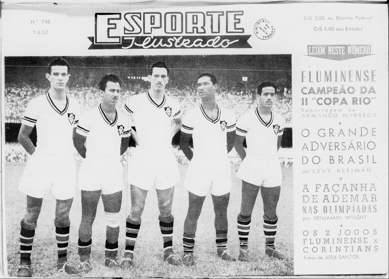 Fluminense campeão da Copa Rio 1952 Mundial de Clubes 