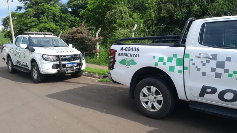 O flagrante foi na região de Marília 