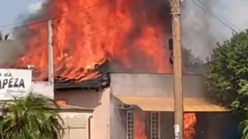 Apesar do susto, ninguém se feriu