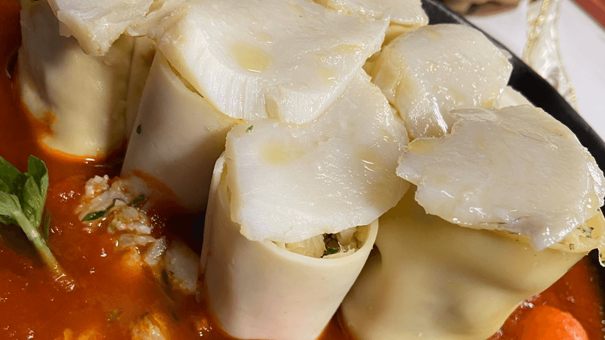 Rondelli de bacalhau ao molho de tomate | Band Receitas