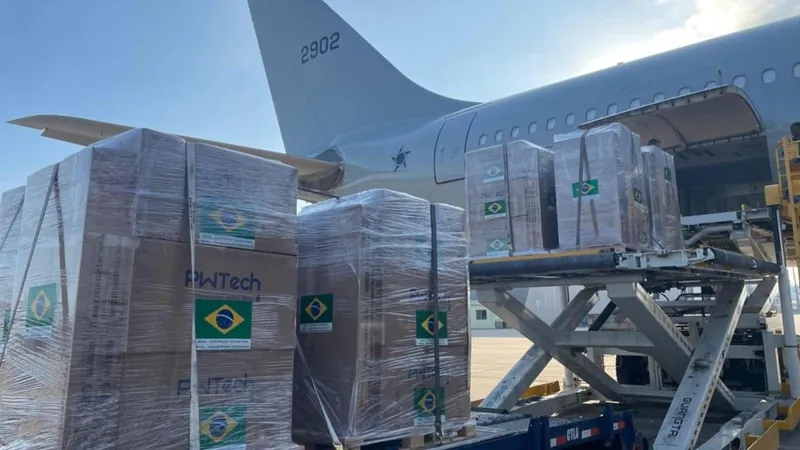 Aeronave da Força Aérea parte para terceiro resgate de brasileiros em Gaza