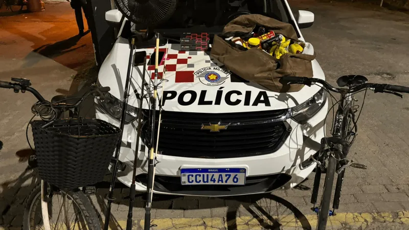 Mulher é presa por furtar celulares e bicicletas em Ubatuba