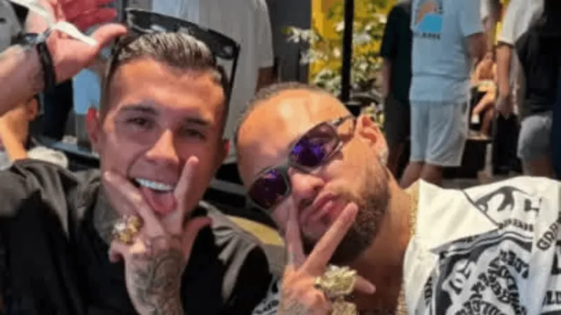 Ney em Alto Mar: MC Paiva marca presença em cruzeiro do Neymar