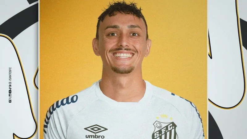 Santos anuncia o retorno de Diego Pituca, com contrato até 2027