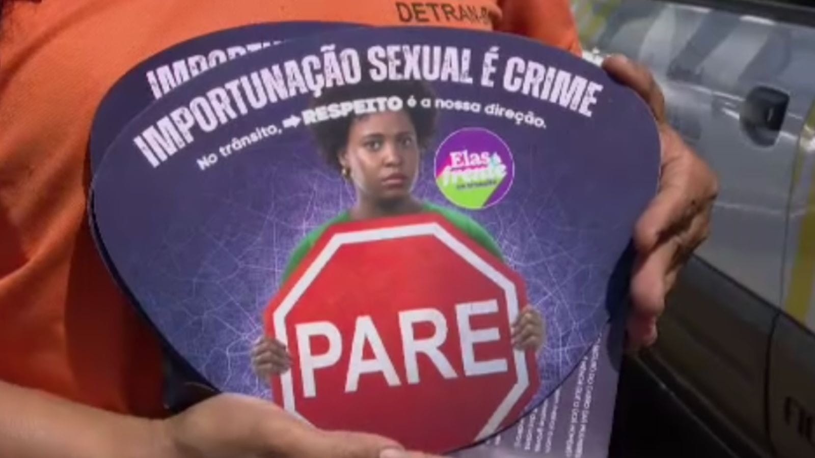 Bahia lança campanha contra importunação sexual no transporte público | Band