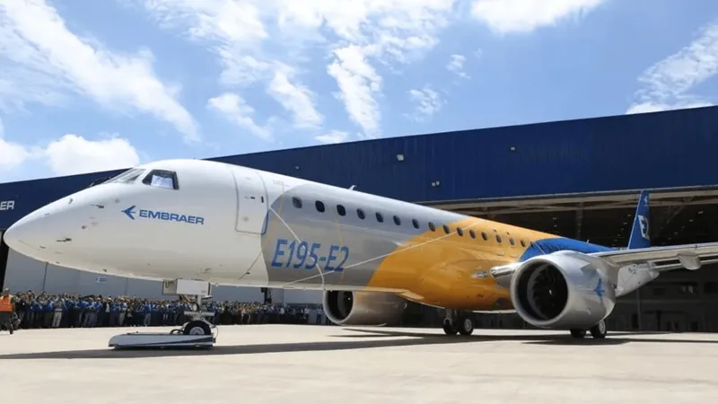 Embraer fecha exportação bilionária de 39 aeronaves apoiadas pelo BNDES