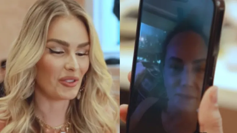 Yasmin Brunet filma reação da mãe ao contar que vai para o BBB: "Sacanagem"